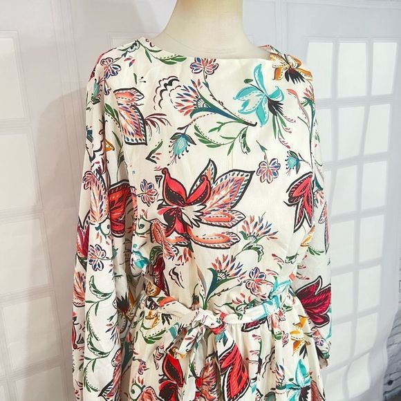 Baltic Born NWT Tally long sleeve floral mini dress size 1x - Picture 2 of 11